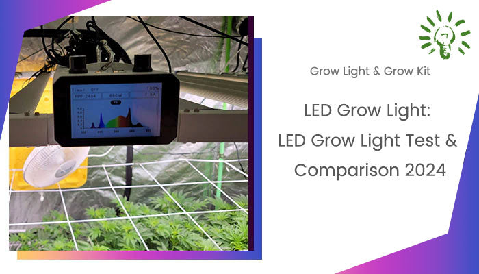 LED Grow Light: LED Grow Light Test & Comparison 2024