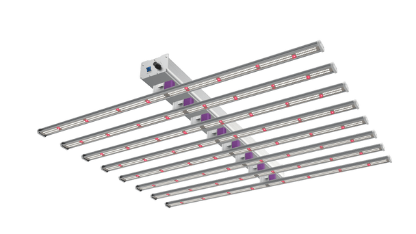 Medic Grow Ez-8S LED-Wachstumslampe für Zimmerpflanzen, 640 Watt, Vollspektrum