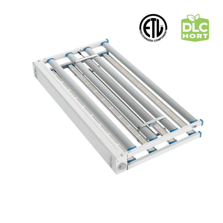 Medic Grow Spectrum Y LED-Wachstumslicht 880 W, integrierter Dimmer, Vollspektrum-UV+IR-Leiste – Hohe PPFD und kabellose Verbindung