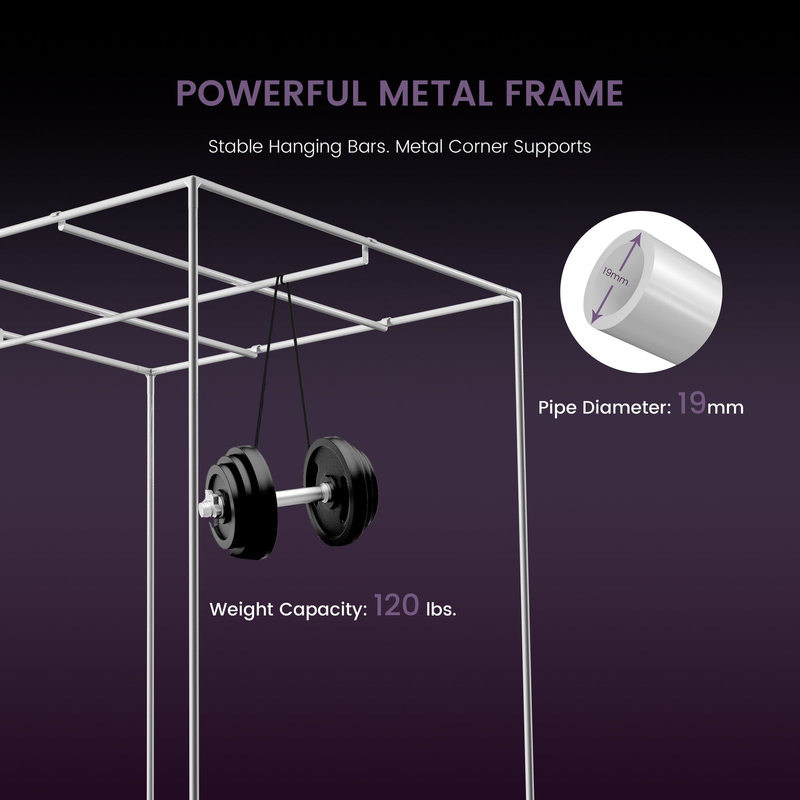 Medic Grow ZP-B 3x3 Grow Tent System 90x90x180cm For Indoor Plants Growing